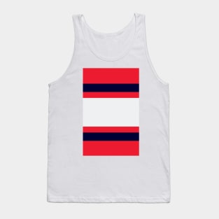 Arsenal Varsity Retro Red, White & Navy Home Tank Top